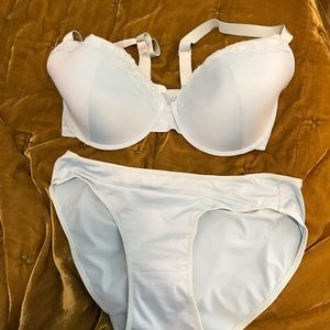 42DDD Periwinkle Blue Bra & Panty set